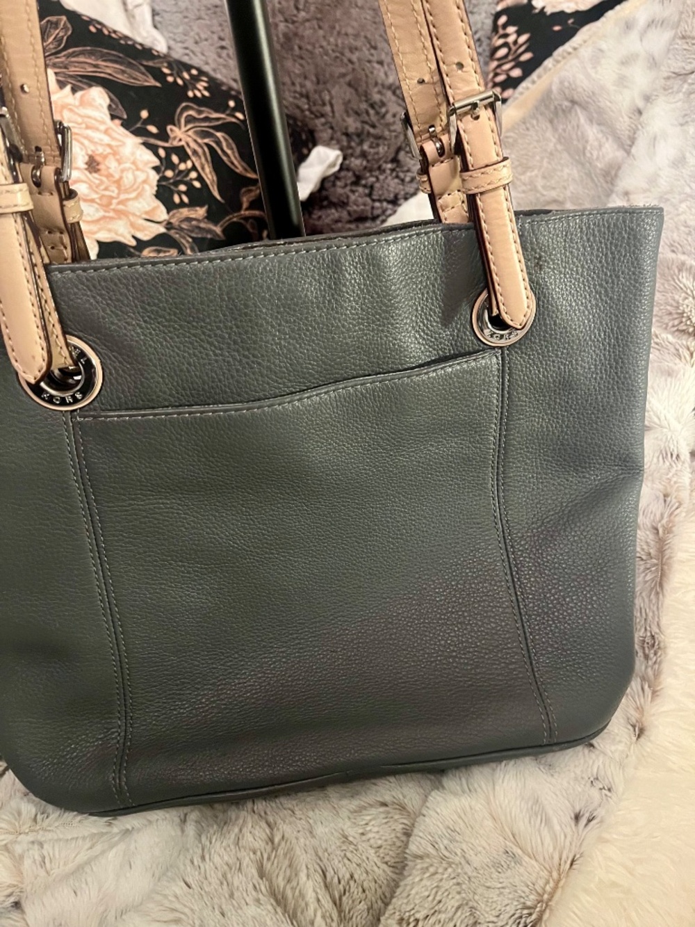 Michael Kors Jet Set bah Dark Gray/Green - Picture 4 of 13